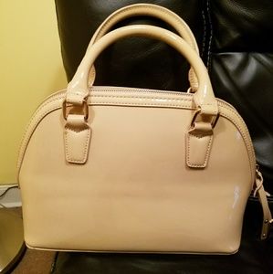 Cream BCBG Purse Handbag